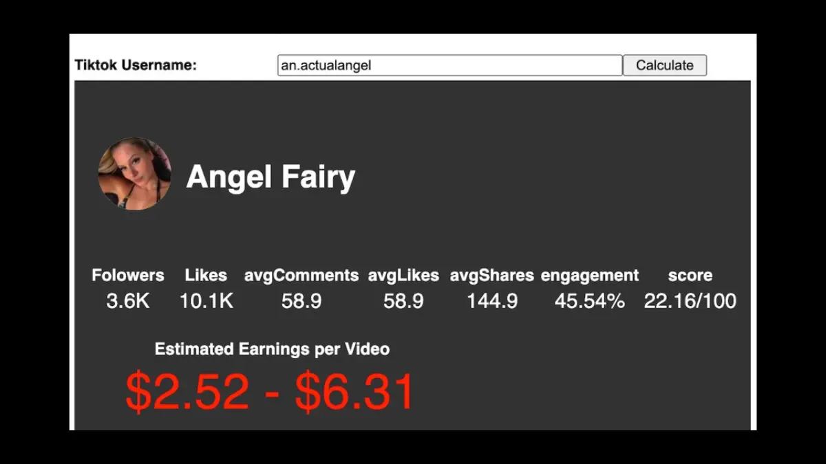 Cara mengambil uang di TikTok Money Calculator