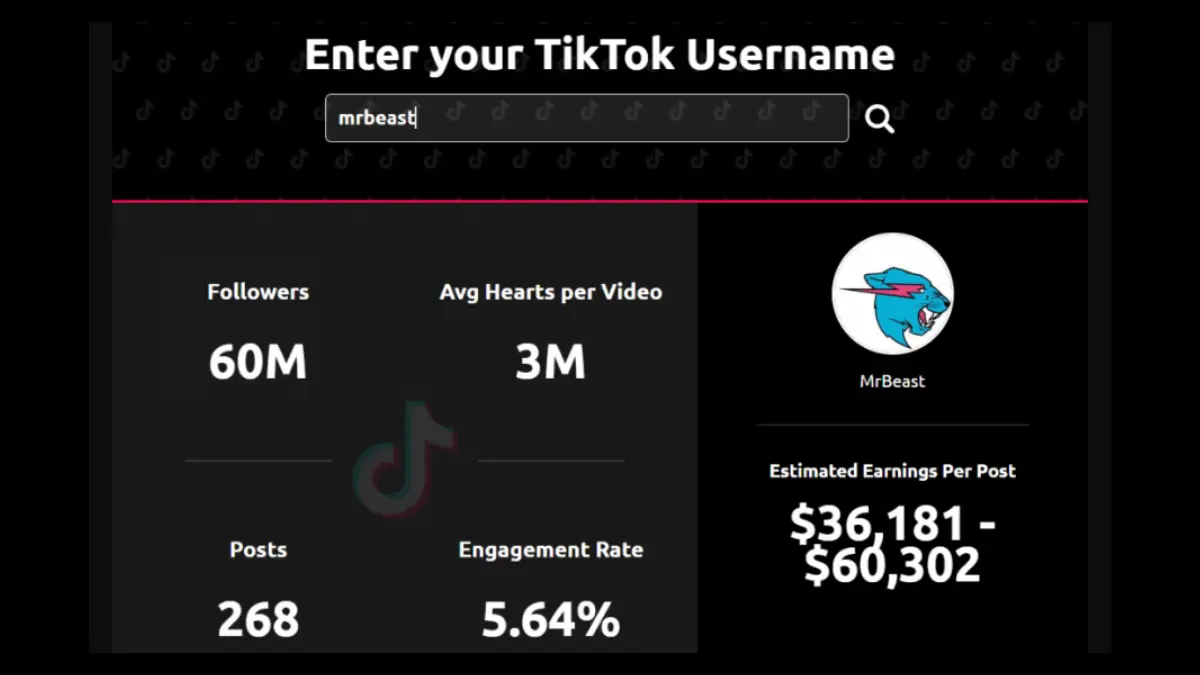 Cara mengambil uang di TikTok Money Calculator