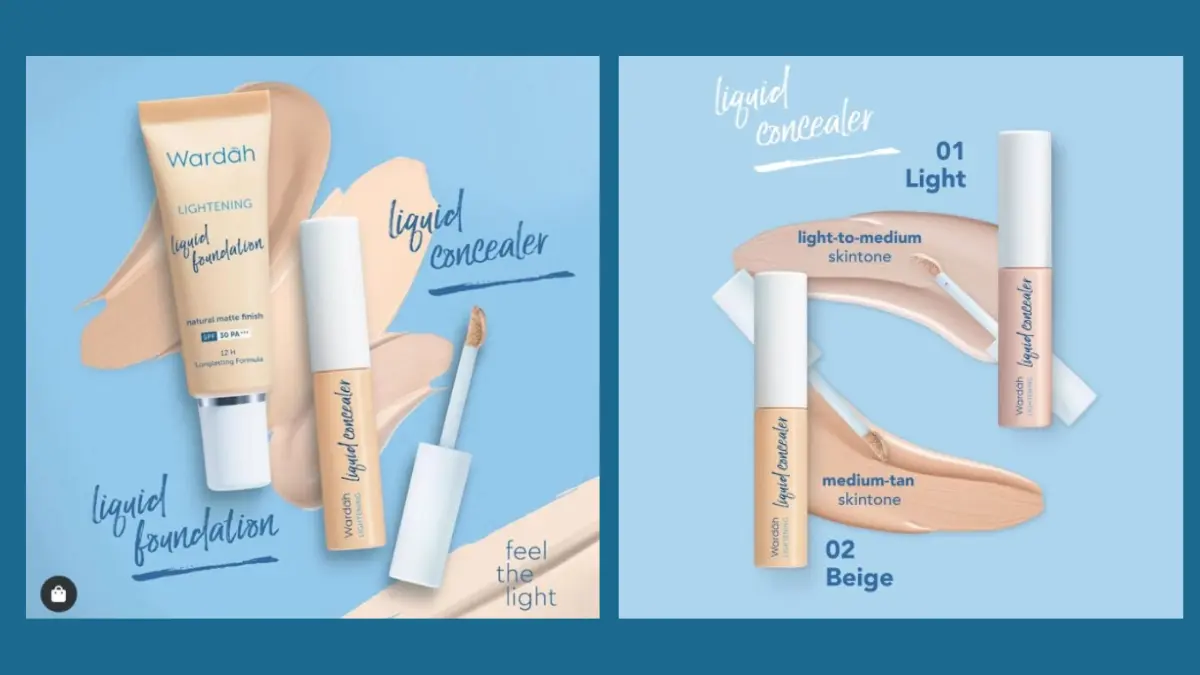 Concealer Wardah untuk kulit sawo matang