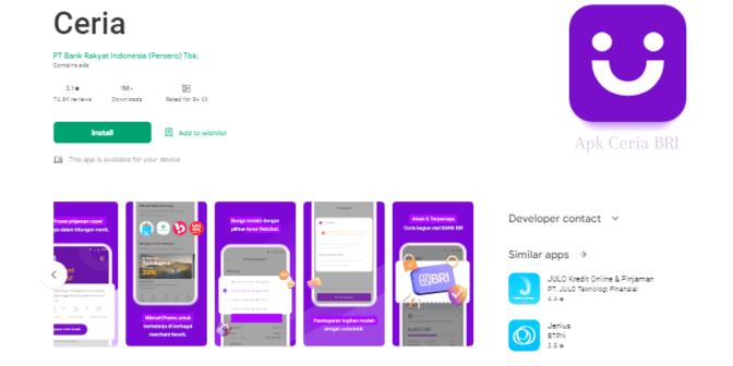 Apk Ceria BRI