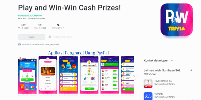 Aplikasi Penghasil Uang PayPal
