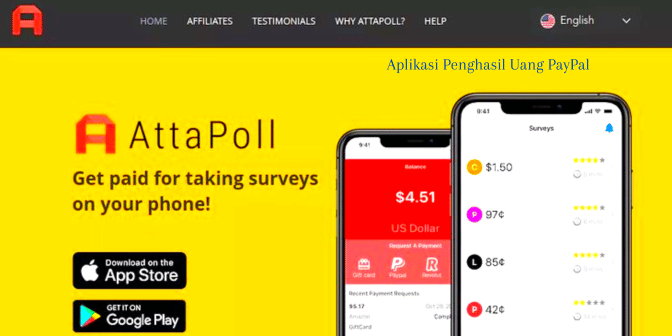 Aplikasi Penghasil Uang PayPal