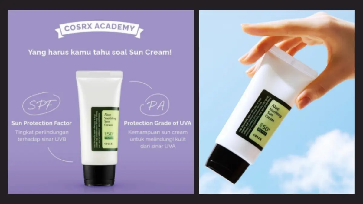 COSRX Aloe Soothing Sun Cream