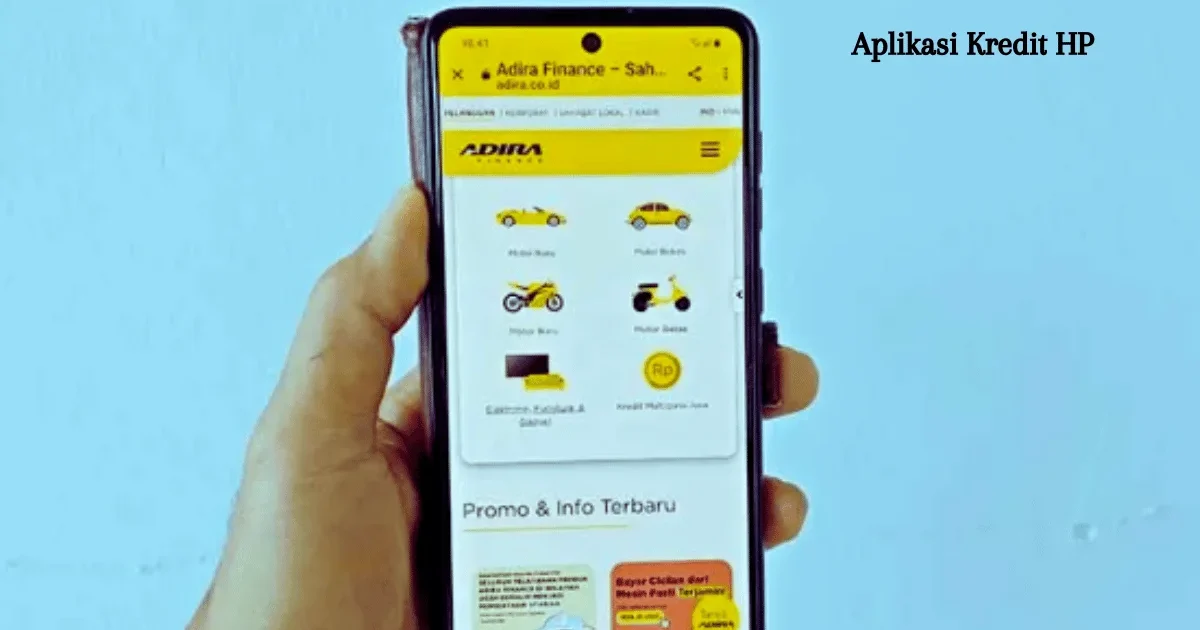 Aplikasi Kredit HP