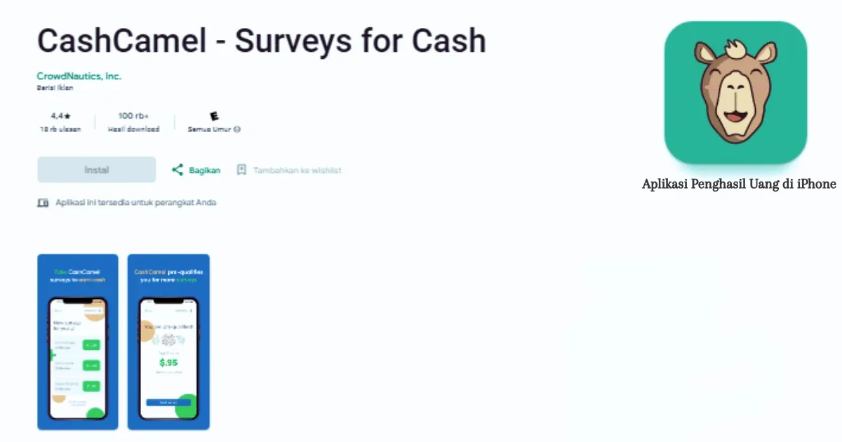 Aplikasi Penghasil Uang di iPhone