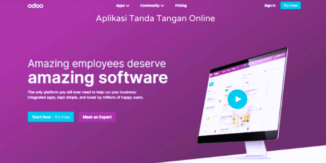 Aplikasi Tanda Tangan Online