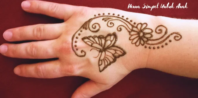 Henna Simpel Untuk Anak