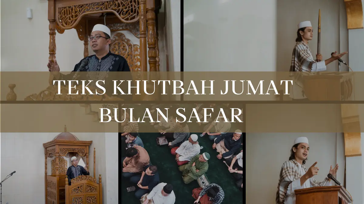khutbah Jumat bulan Safar
