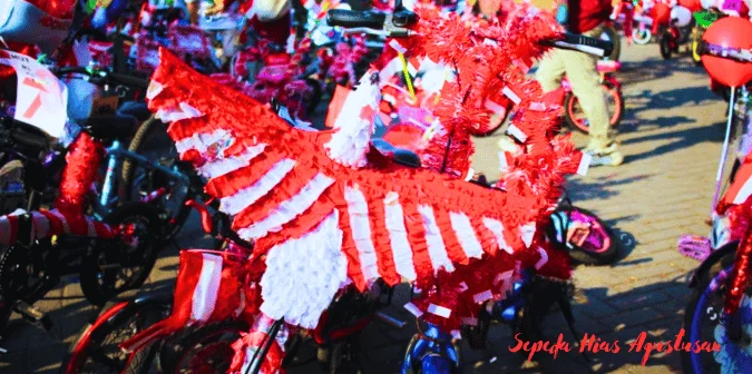 Sepeda Hias Agustusan