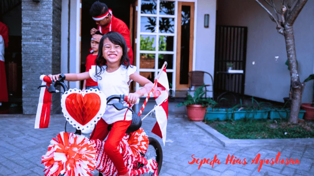 6 Desain Sepeda Hias Agustusan agar Tampil Meriah dan Mewah