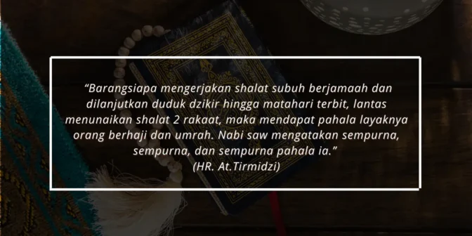 Bolehkah Shalat Isyraq di Rumah