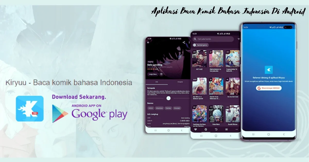 Aplikasi Baca Komik Bahasa Indonesia Di Android