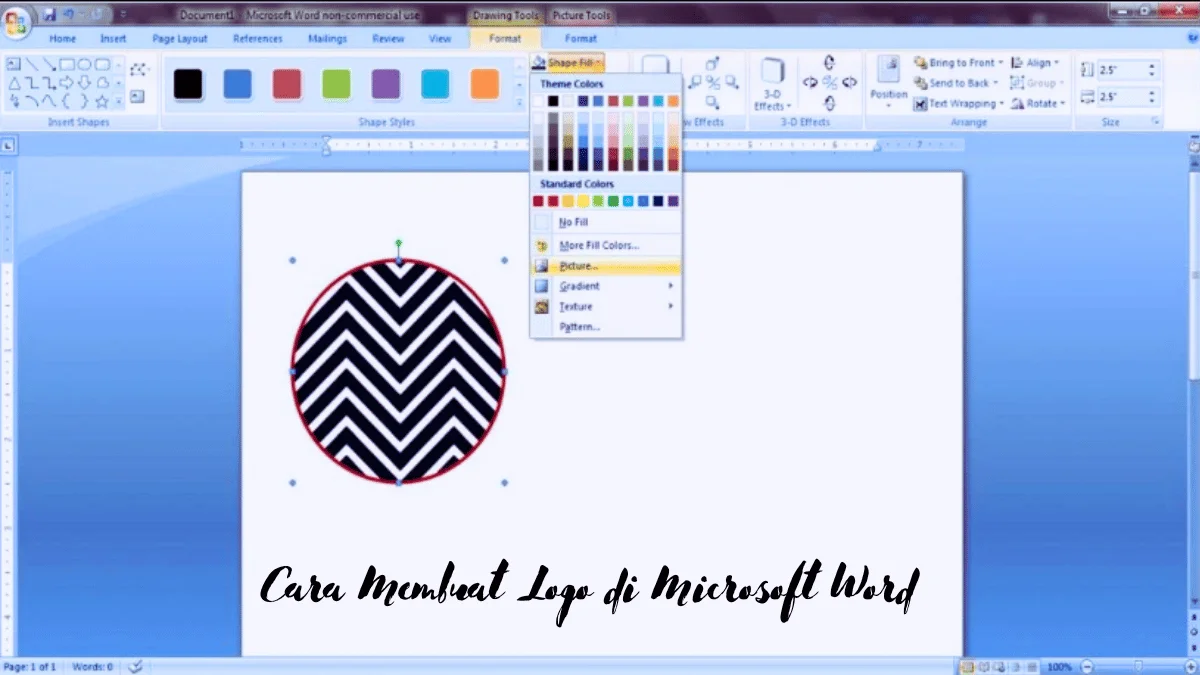 Cara Membuat Logo Di Microsoft Word yang Mudah dan Praktis