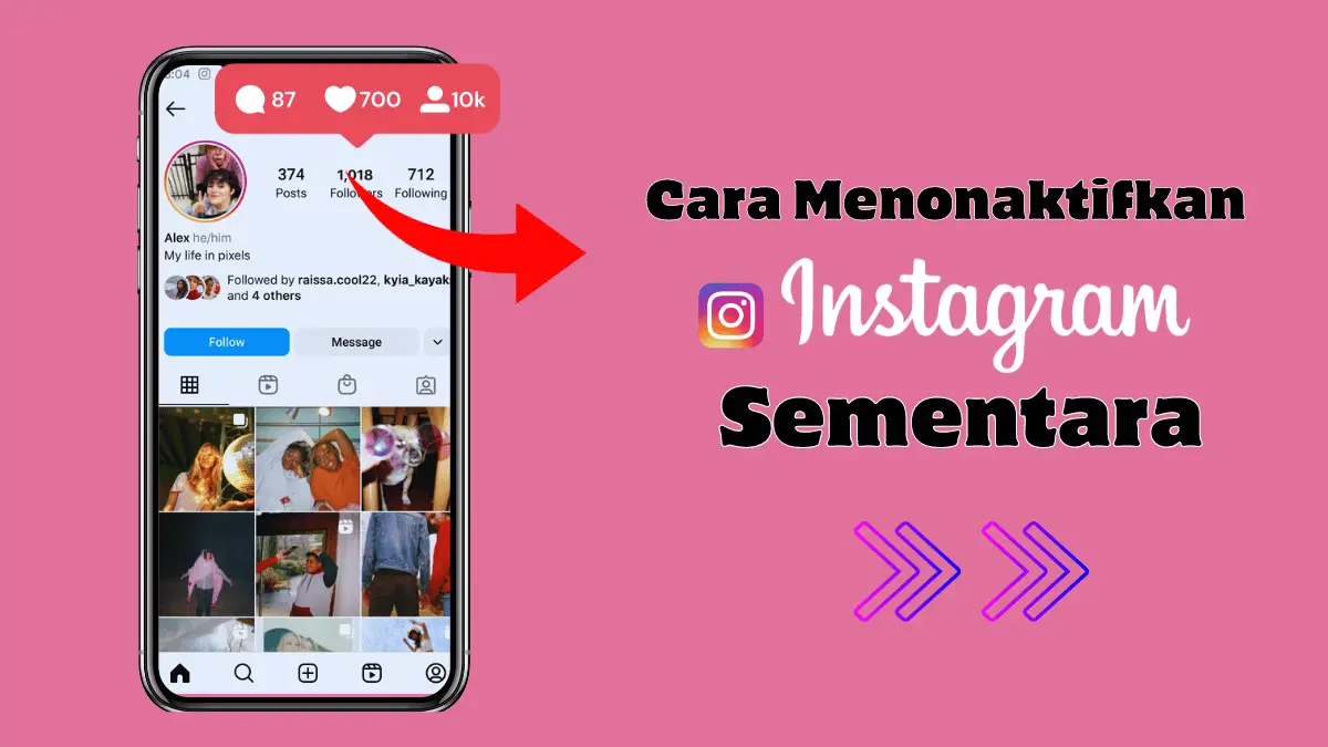 Cara Menonaktifkan IG Sementara