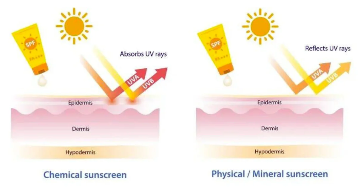 Sunscreen no white cast