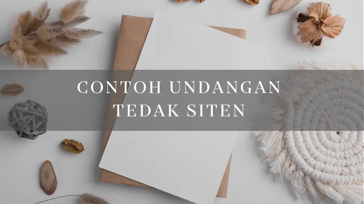 Undangan Tedak Siten