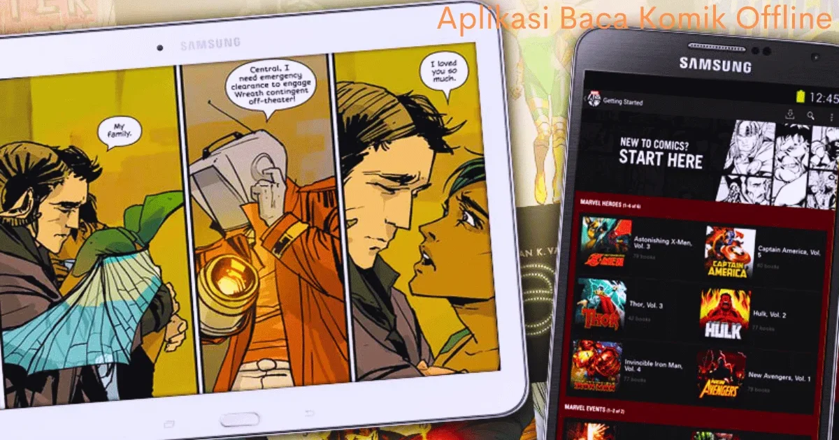 Aplikasi Baca Komik Offline