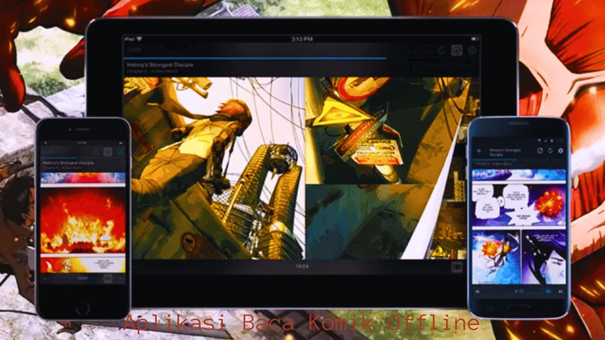 Aplikasi Baca Komik Offline
