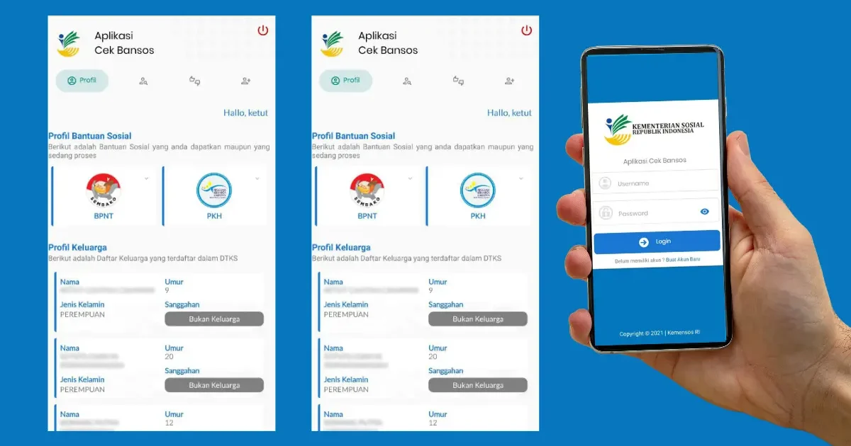 Aplikasi Cek Bansos Tidak Bisa Login