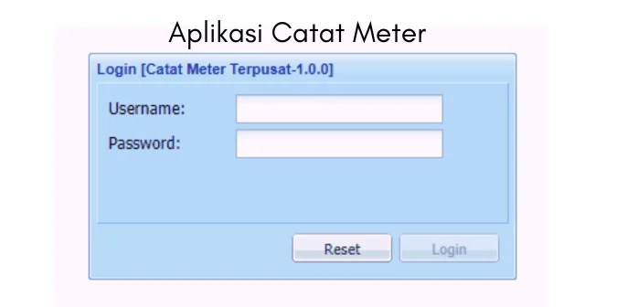 Aplikasi Catat Meter