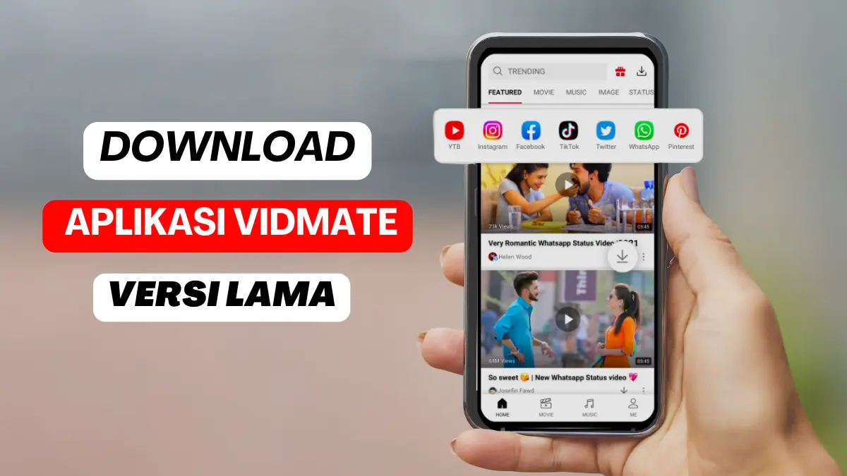Aplikasi Vidmate Versi Lama