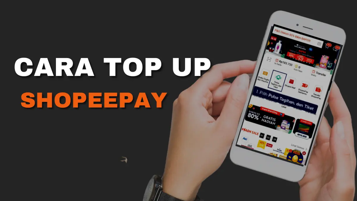 Cara Top up ShopeePay
