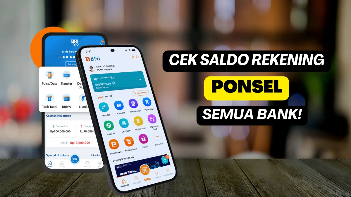 Cek Saldo Rekening Ponsel