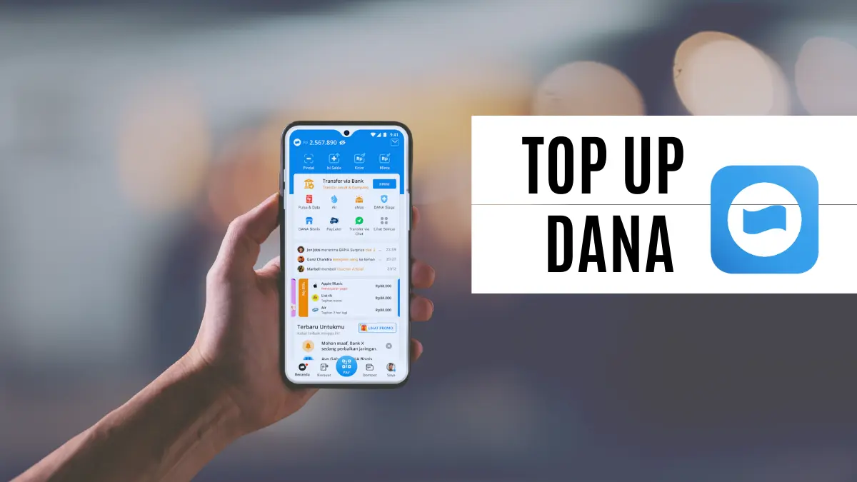 Cara Top Up Dana