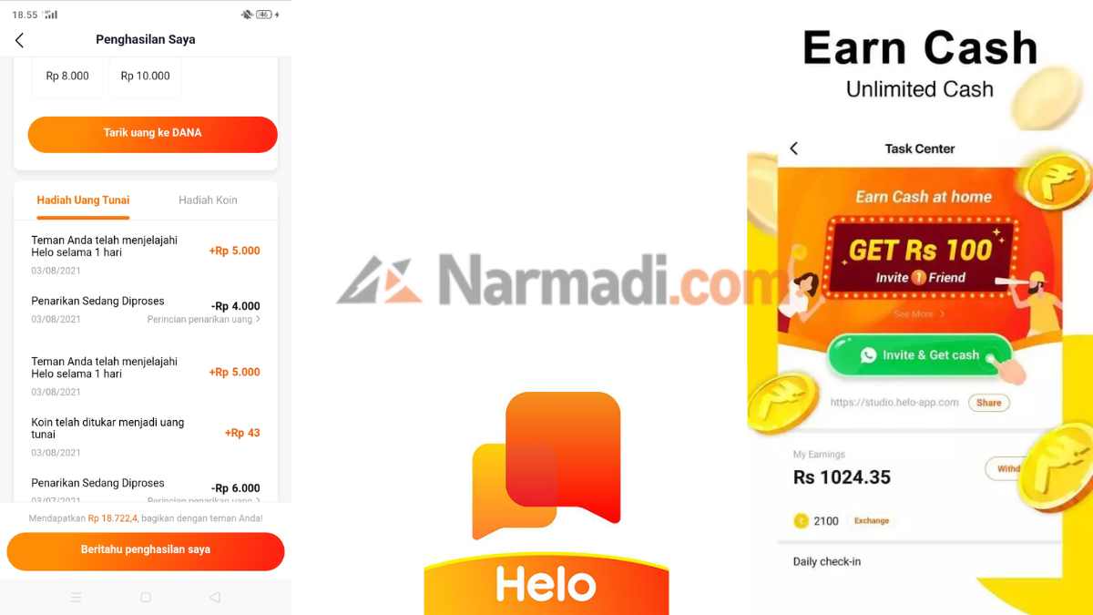 Apk Hello Penghasil Uang