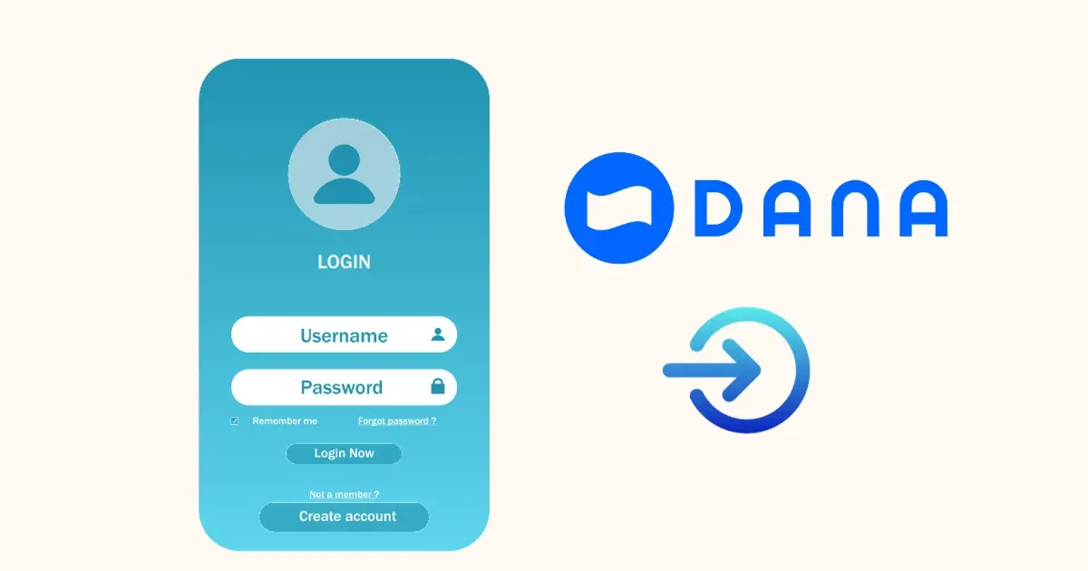 Login DANA Tanpa Aplikasi