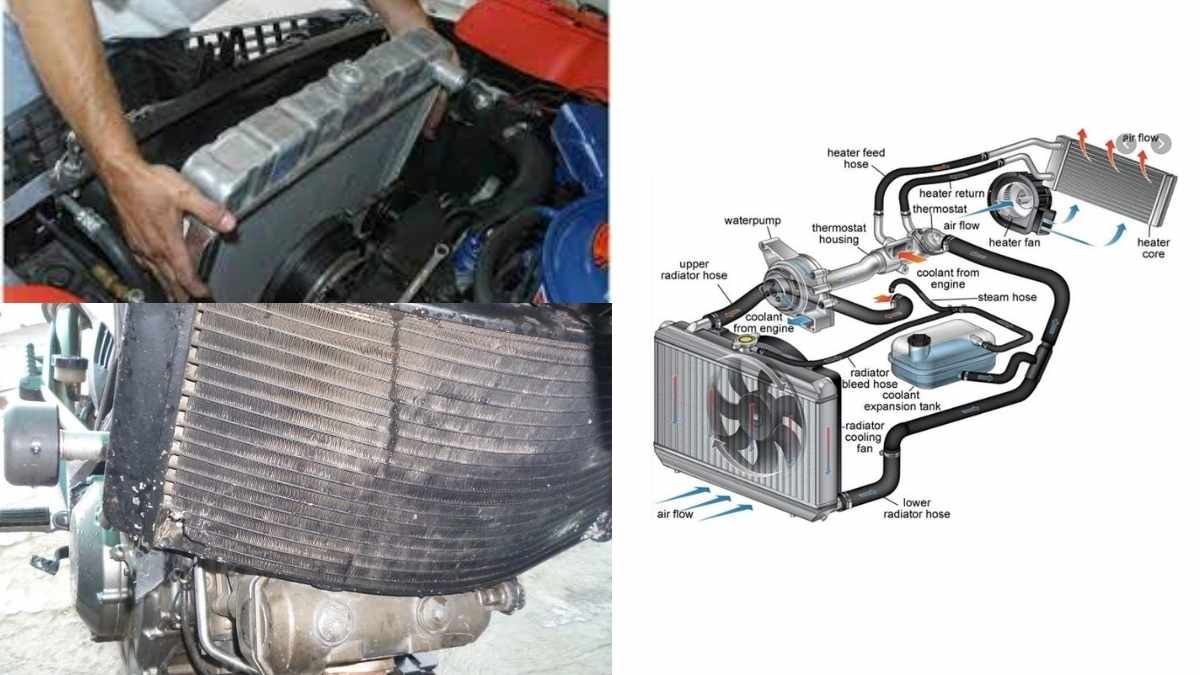 Air Radiator Mobil Bocor di Bawah Mesin