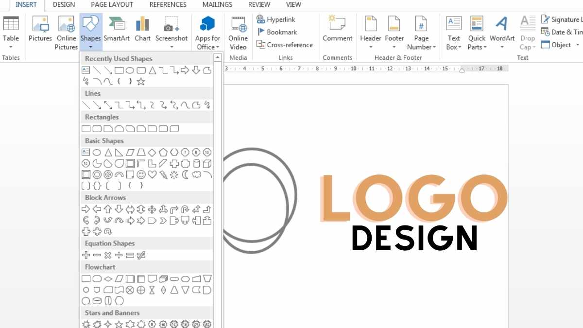Cara Membuat Logo di Word