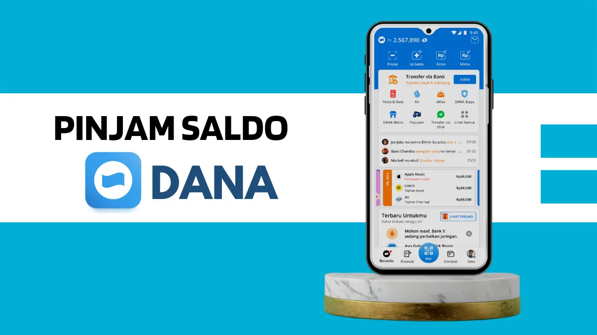 Pinjam Saldo Dana