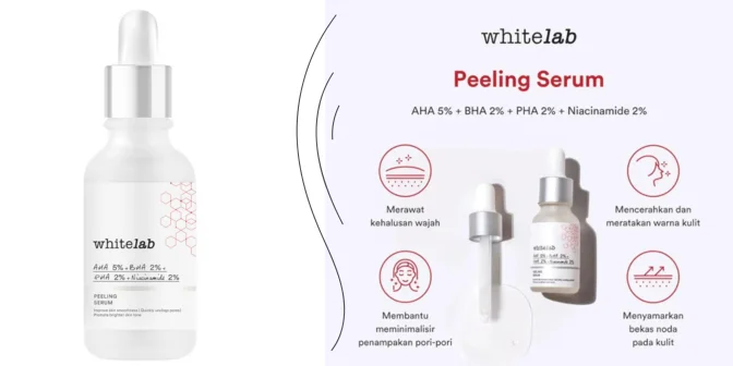 Produk eksfoliasi untuk wajah berminyak dan berjerawat