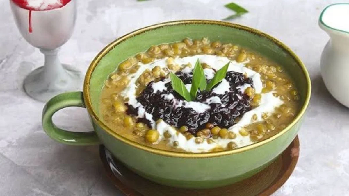 Resep Bubur Kacang Hijau Ketan Hitam Legit, Lembut, 100% Berhasil