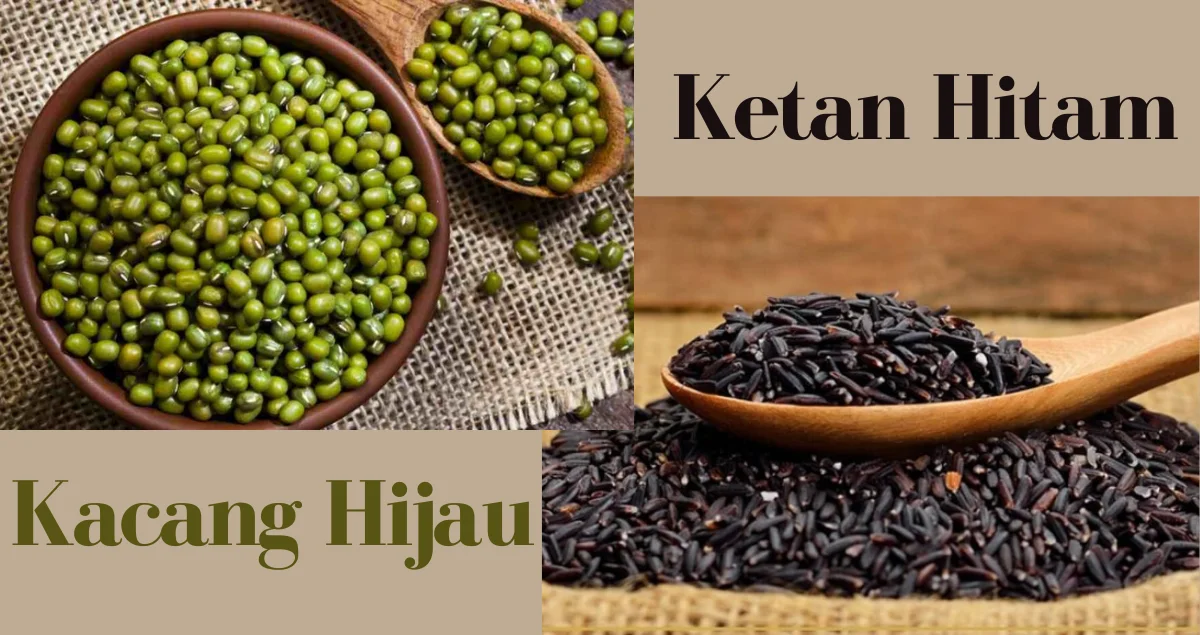 Bubur kacang hijau ketan hitam
