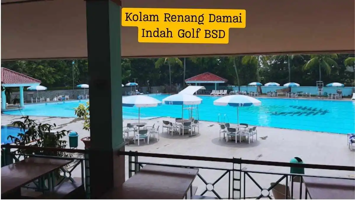 kolam renang damai indah golf bsd