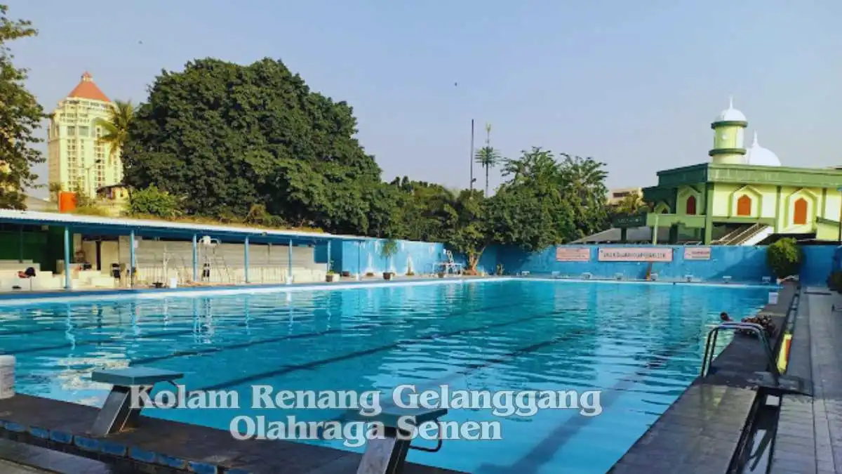 kolam renang gor senen