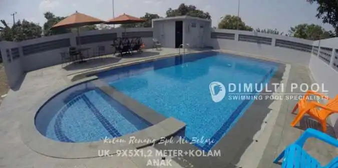 gambar kolam renang beserta ukuran