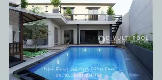 gambar kolam renang beserta ukuran