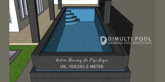 gambar kolam renang beserta ukuran