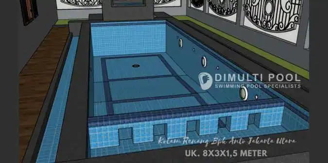 gambar kolam renang beserta ukuran