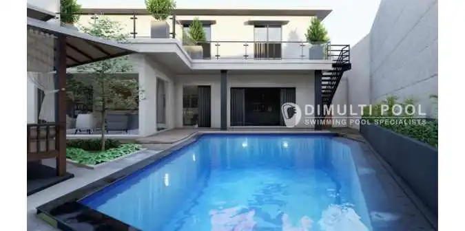 denah kolam renang 