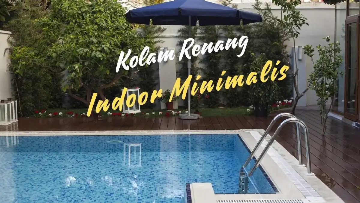 kolam renang minimalis indoor