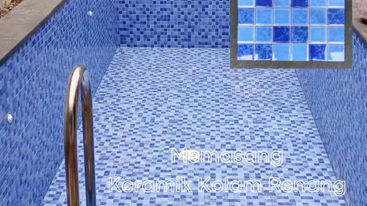 memasang keramik kolam renang
