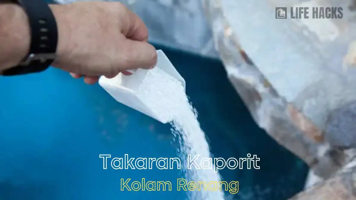 takaran kaporit kolam renang