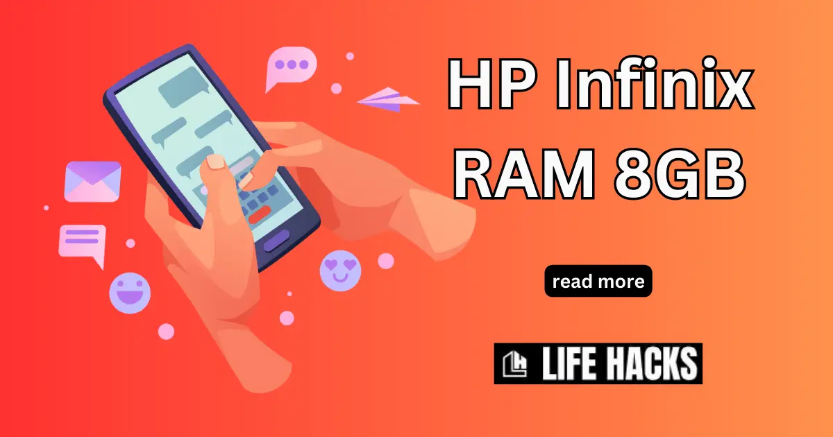 HP Infinix RAM 8 GB