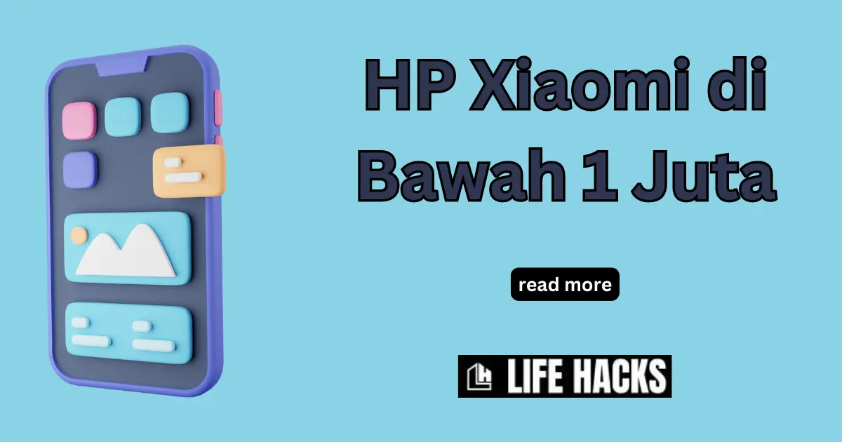 HP Xiaomi di bawah 1 Juta