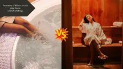 Ilustrasi berendam di kolam jacuzzi atau sauna setelah olahraga. Ini jawabannya.