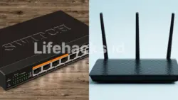 switch dan router - Lifehacks.id